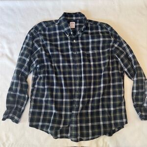Brooks Brothers Long Sleeve Mens XL button down plaid